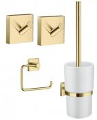 Smedbo House tilbeh�rspakke 4 - Poleret messing