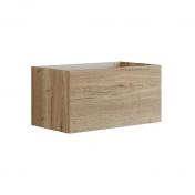 Dansani Luna sideskab 80x40 m/skuffe - Natur eg