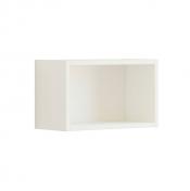 Dansani Luna �ben hylde 40 x 19 cm - Hvid mat