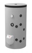 Combi varmtvandsbeholder 150 L - Fritstående med 1 spiral