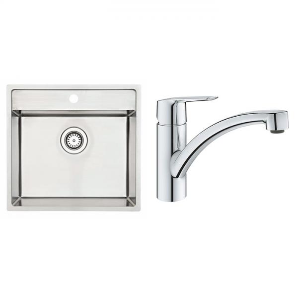 Lavabo Nexus 60 køkkenvask M/Grohe start køkkenarmatur Lavabo Nexus 60 køkkenvask M/Grohe start køkkenarmatur