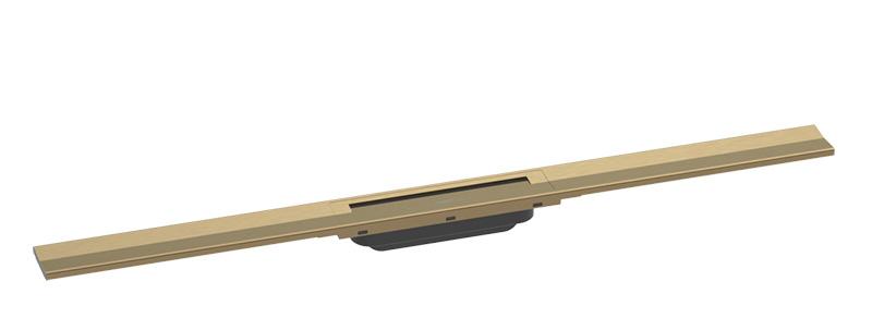 Hansgrohe RainDrain Flex 900mm afl&oslash;b til fri placering - B&oslash;rstet bronze