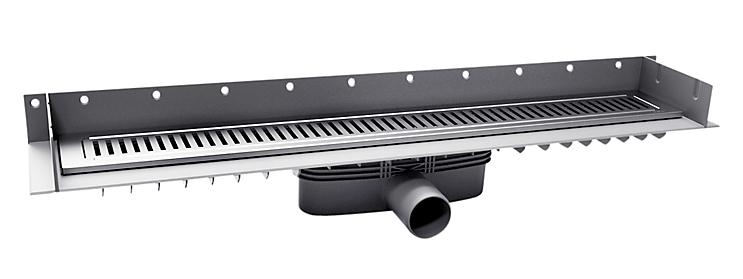 Purus Line sampak 800 mm &Oslash;50 vandret lav med vandl&aring;s