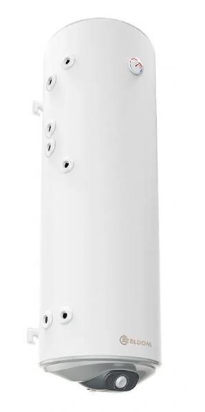 Eldom Solvarmebeholder 150 L - V&aelig;gh&aelig;ngt med 2 spiraler