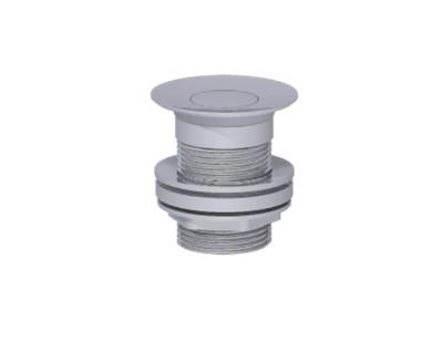 Dansani bundventil med automatisk &aring;bning 1 1/4" - Krom