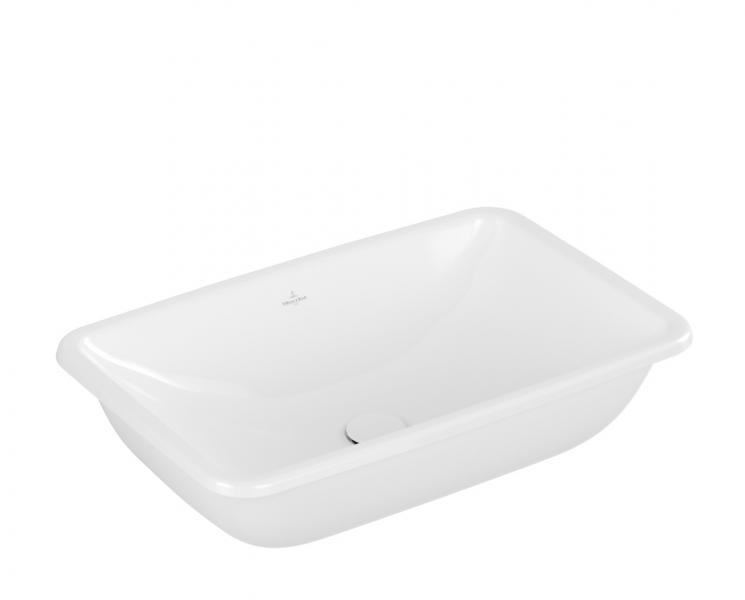 V&B Loop&Friends 68 håndvask t/nedfældning - Med overløb V&B Loop&Friends 68 håndvask t/nedfældning - Med overløb