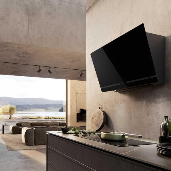 Eico True Black F80 emhætte til vægmontering - Sort Eico True Black F80 emhætte til vægmontering - Sort