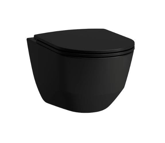 Laufen Pro Rimless væghængt toilet - Mat sort Laufen Pro Rimless væghængt toilet - Mat sort