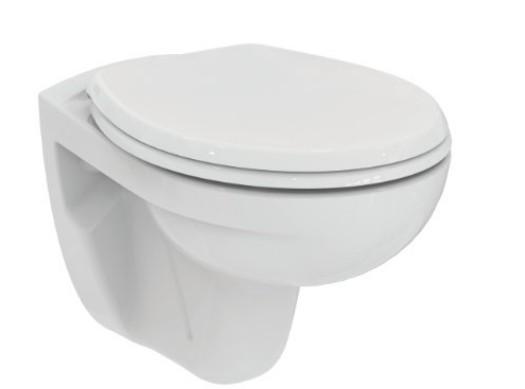 Ideal Standard Eurovit RIMless væghængt toilet inkl/toiletsæde Ideal Standard Eurovit RIMless væghængt toilet inkl/toiletsæde