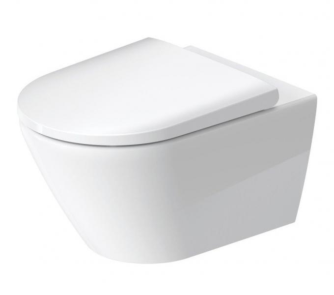 Duravit D-Neo Compact v&aelig;gh&aelig;ngt toilet m/softclose s&aelig;de