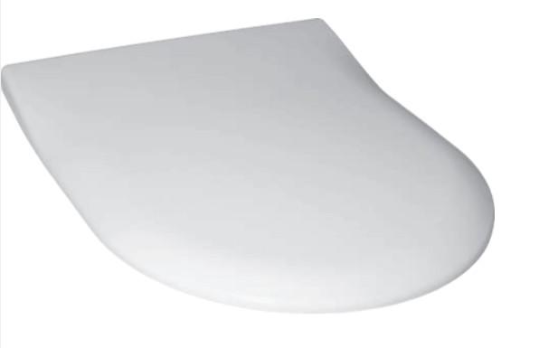 V&B Subway/Omnia Architectura Slim wc-s&aelig;de med softclose og QuickRelease - alpin hvid