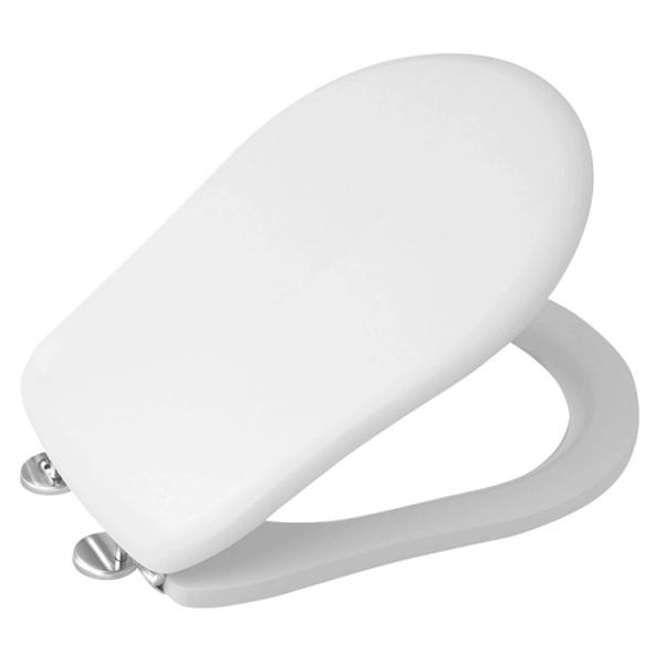 Lavabo Retro toilets&aelig;de - Blank hvid/krom beslag