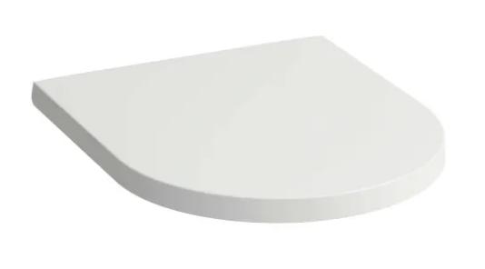 Kartell Laufen sæde m/Soft Close & Quick-release - Mat hvid Kartell Laufen sæde m/Soft Close & Quick-release - Mat hvid