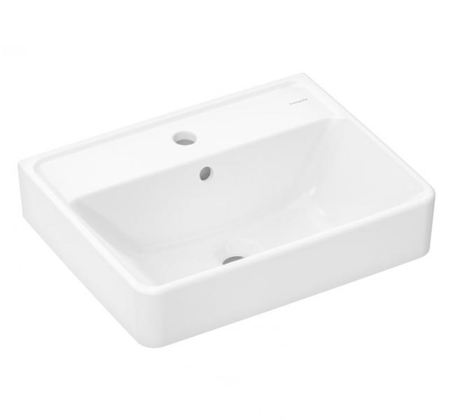 hansgrohe Xanuia Q 50 mini h&aring;ndvask t/v&aelig;g - 1 hanehul