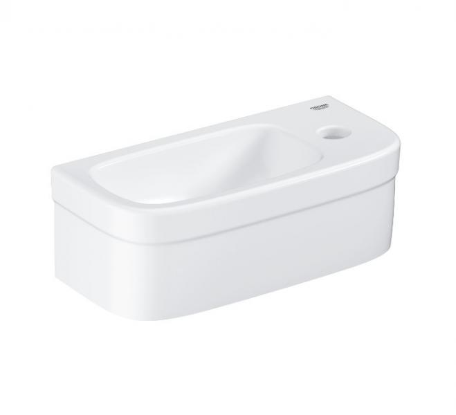 Grohe Euro 37 h&aring;ndvask t/v&aelig;g - 1 hanehul til h&oslash;jre