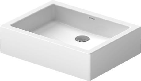 Duravit Vero 50 fritst&aring;ende bowlevask - Uden hanehul