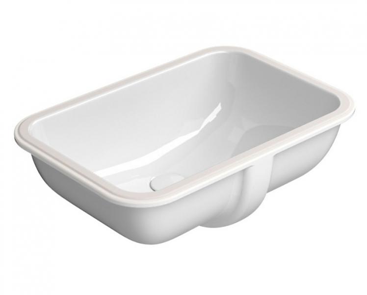 GSI Classic 50 h&aring;ndvask t/underlimning - Med overl&oslash;b - ExtraGlaze