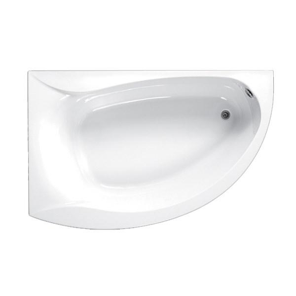 Str&oslash;mberg Omega hj&oslash;rnebadekar - 170 x 110 mm - Venstre - 1 rygl&aelig;n