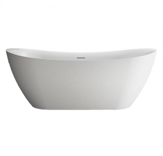 Kriss Noble fritstående badekar - Mat hvid Kriss Noble fritstående badekar - Mat hvid