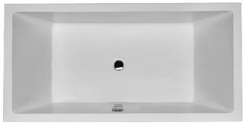 Duravit Starck badekar t/indbygning - 180 x 90 - 2 rygl&aelig;n