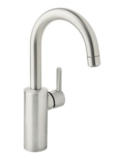 Damixa Silhouet håndvaskarmatur m/C-tud - Steel Damixa Silhouet håndvaskarmatur m/C-tud - Steel