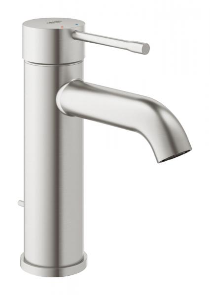 Grohe Essence New h&aring;ndvaskarmatur m/bundventil - Supersteel