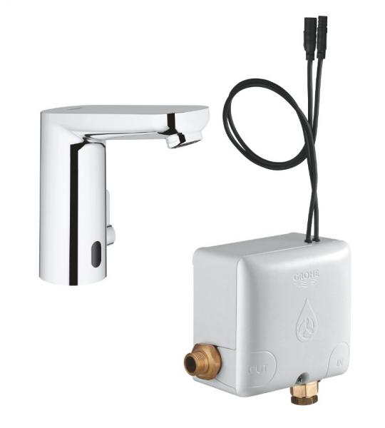Grohe Eurosmart CE elektronisk h&aring;ndvaskarmatur m/Powerbox