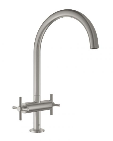 Grohe Atrio New k&oslash;kkenarmatur - Supersteel
