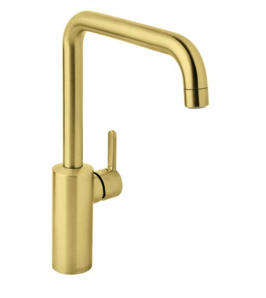 Damixa Silhouet k&oslash;kkenarmatur - B&oslash;rstet messing