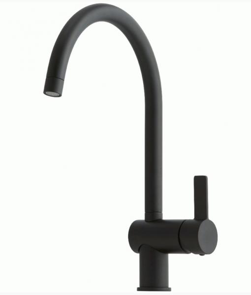 Lavabo Kubus 180 k&oslash;kkenarmatur - Mat sort