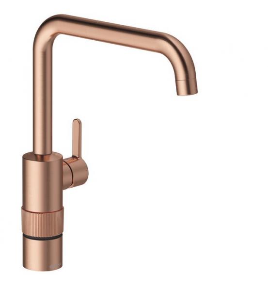 Damixa Silhouet Instant kogende k&oslash;kkenarmatur - B&oslash;rstet kobber