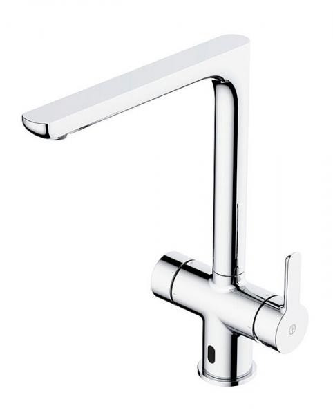 Gustavsberg Estetic Duo k&oslash;kkenarmatur m/sensor og Koldstart - Krom