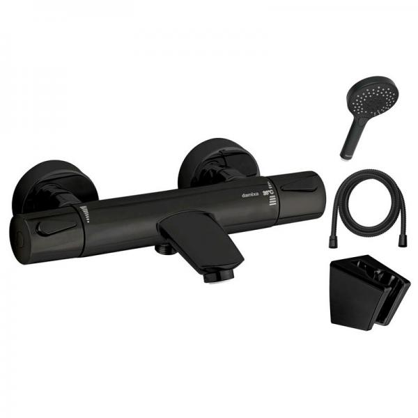 Damixa Silhouet komplet kararmatur - Mat sort Damixa Silhouet komplet kararmatur - Mat sort