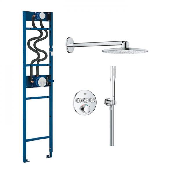 Grohe Precision SmartControl komplet brusesystem m/Shower Frame - Krom Grohe Precision SmartControl komplet brusesystem m/Shower Frame - Krom