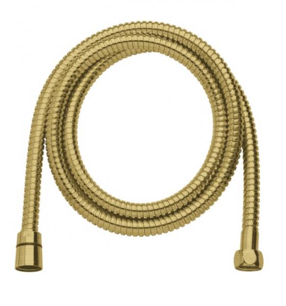 Damixa Metal bruserslange - 1500 mm - B&oslash;rstet messing