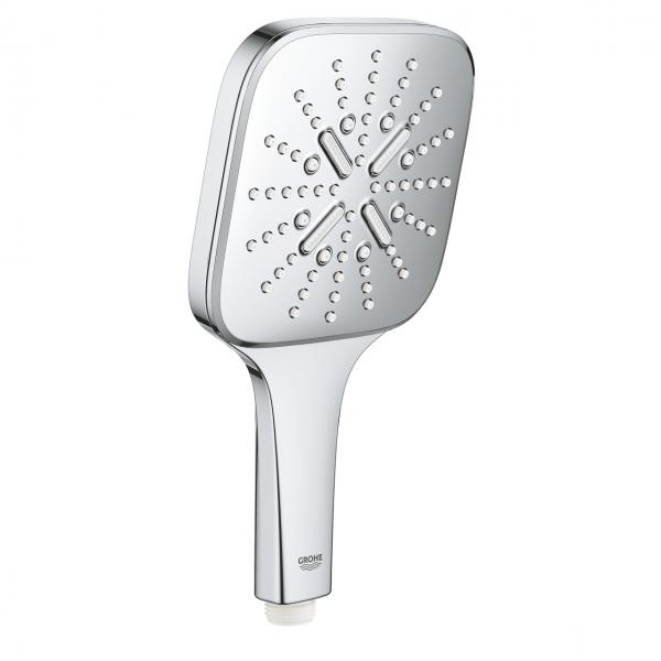 Grohe Rainshower SmartActive Cube 130 h&aring;ndbruser - Krom