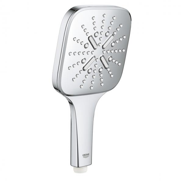 Grohe Rainshower SmartActive Cube 130 h&aring;ndbruser - Krom