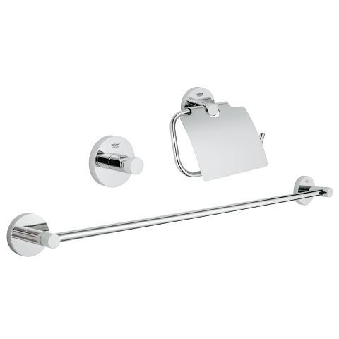 Grohe Essentials tilbehørssæt 3 i 1 - Krom Grohe Essentials tilbehørssæt 3 i 1 - Krom