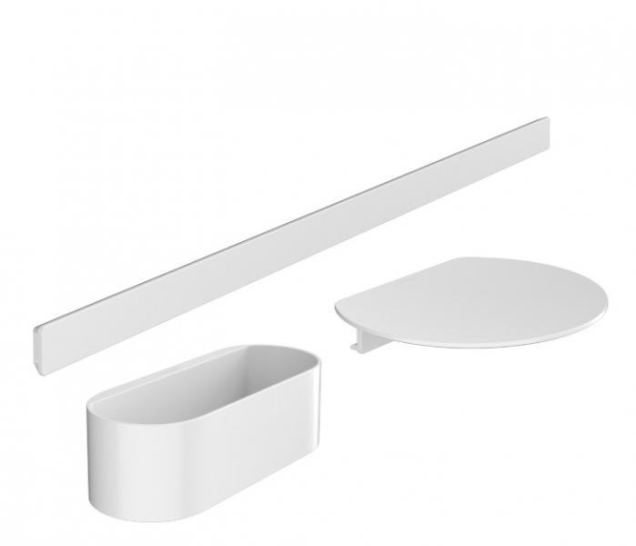 Hansgrohe WallStoris sæt til badekar - Mat hvid Hansgrohe WallStoris sæt til badekar - Mat hvid