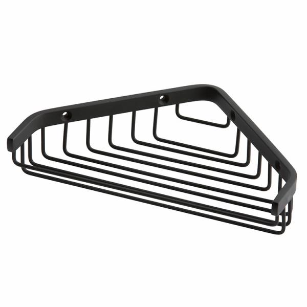 Lavabo Luna hj&oslash;rnehylde til bad - Mat sort