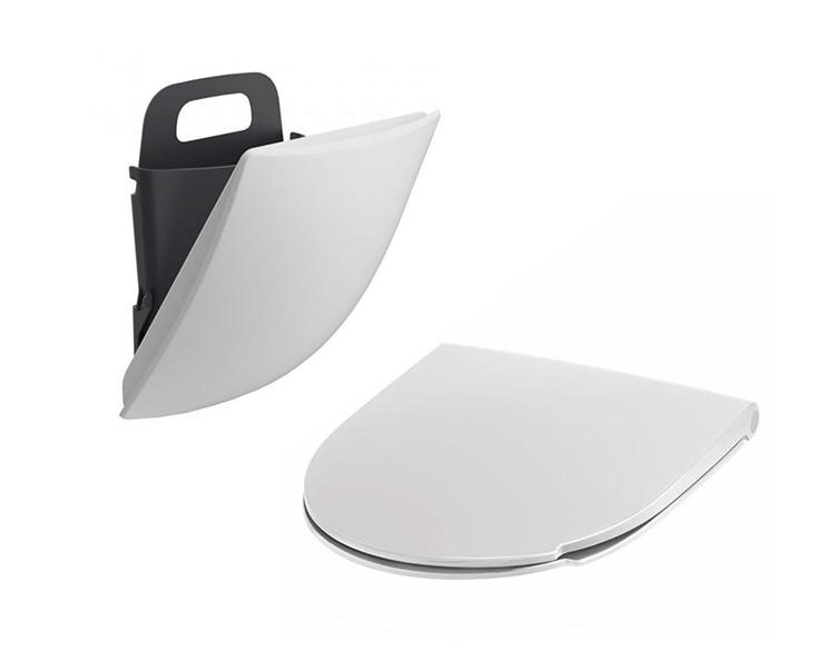 Pressalit v&aelig;gspand og Spira Art s&aelig;de m/softclose og Quick Release