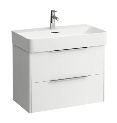 Laufen Val compact 75 m&oslash;belpakke - Mat hvid