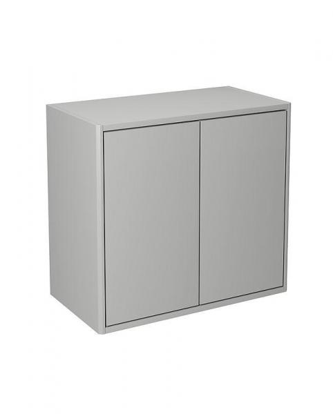 Gustavsberg Graphic v&aelig;gskab - Stor dybde - Gr&aring; mat