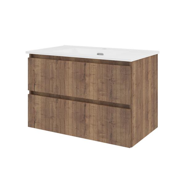 Sanibell Proline 80 møbelsæt m/lameller og 2 skuffer - Terra eg Sanibell Proline 80 møbelsæt m/lameller og 2 skuffer - Terra eg