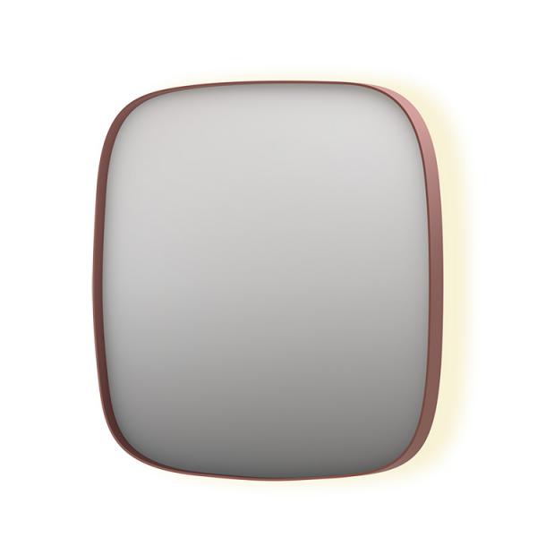 Sanibell Ink SP30 superellipse spejl m/backlight, varme og sensor 100 x 100 cm - Børstet kobber Sanibell Ink SP30 superellipse spejl m/backlight, varme og sensor 100 x 100 cm - Børstet kobber