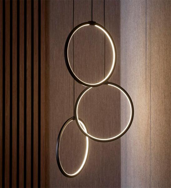 Cass&oslash;e Halo lampe - Mat sort