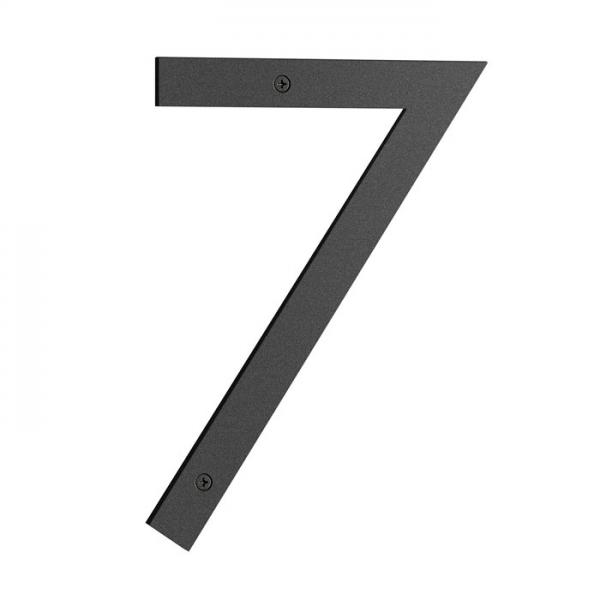 Beslagsboden Nordic husnummer 7 - Mat sort