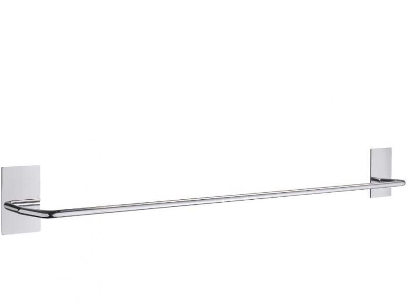 Beslagsboden enkel h&aring;ndkl&aelig;destang - Selvkl&aelig;bende - Krom