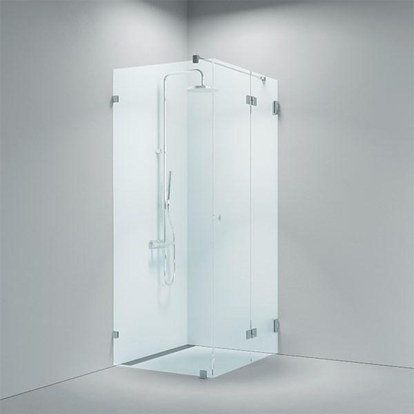 Str&oslash;mberg Lucca 190 fastv&aelig;g med folded&oslash;r - Skr&aelig;ddersyet - Krom