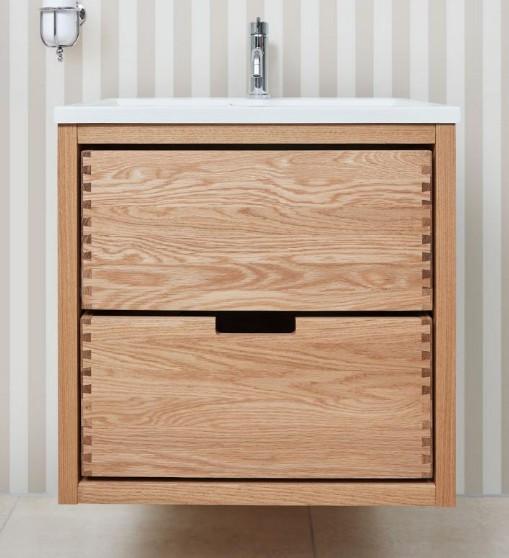 Cass&oslash;e Solid 60 m&oslash;bels&aelig;t - Massiv eg